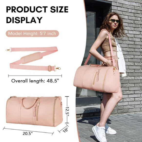 Large Capacity Waterproof Travel Duffle Bag for Women