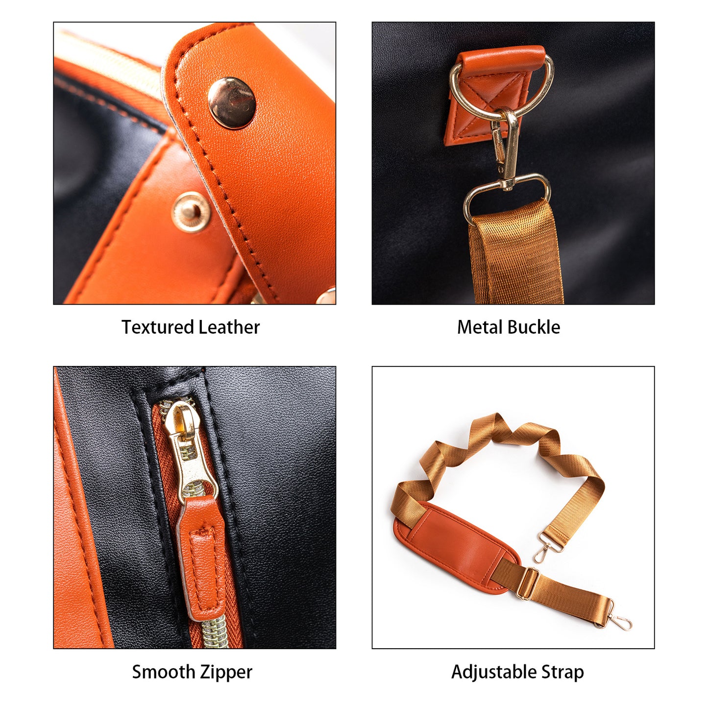 Large Capacity Waterproof Travel Duffle Bag for Women