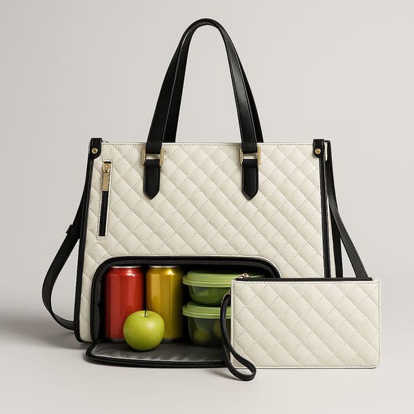 Lunch bag ulated computer bag